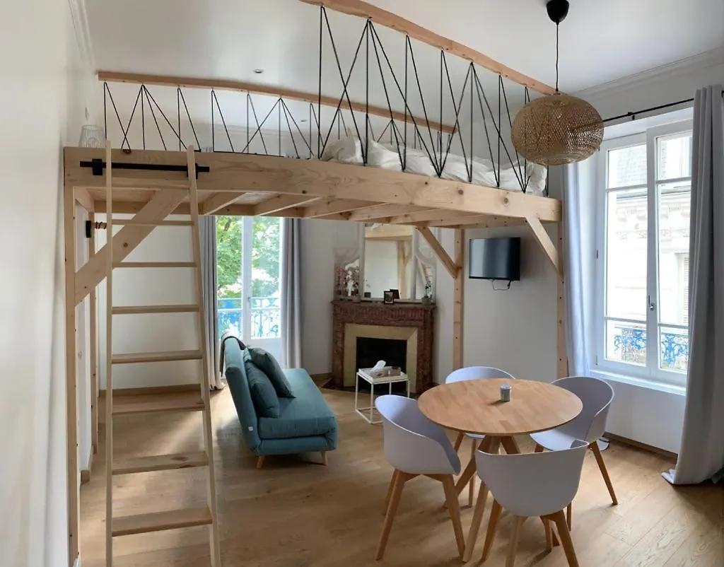 Lägenhet Studio Vichy Patrimoine Mondial Villa Marie Celine Frankrike